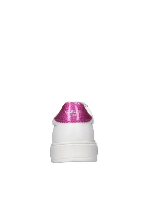 Sneakers in pelle GAELLE | GS0055L PRETTYBIANCO-FUXIA